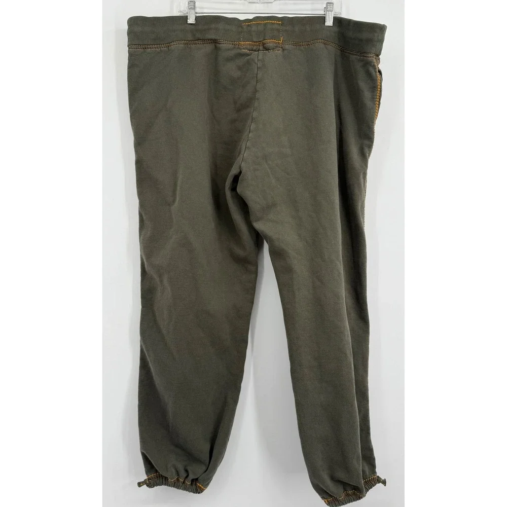 True Religion Men's Joggers Sweatpants XXXL Military Green Activewear Casual Y2K